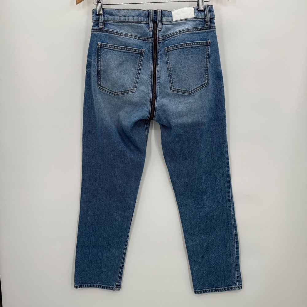 Pistola Charlie Zip Straight Leg Jeans Medium Wash Women's Size 27 - Picture 4 of 8